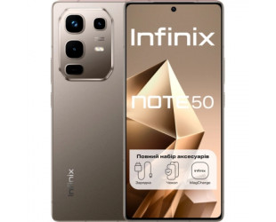 Мобильный телефон Infinix Note 50 8/256Gb Titanium Grey (4894947066382)-2 Мобильный телефон Infinix Note 50 8/256Gb Titanium Grey (4894947066382)-2-изображение