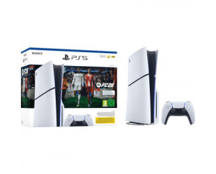 Ігрова консоль Sony Playstation 5 Slim Blu-ray 825GB (+EA SPORTS FC 26) (1000049854)-28 Ігрова консоль Sony Playstation 5 Slim Blu-ray 825GB (+EA SPORTS FC 26) (1000049854)-28-зображення