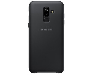 Чехол Samsung J8 2018/EF-PJ810CBEGRU - Dual Layer Cover Black-31-изображение