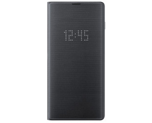 Чохол Samsung S10+/EF-NG975PBEGRU - LED View Cover Black-19 Чохол Samsung S10+/EF-NG975PBEGRU - LED View Cover Black-19-зображення
