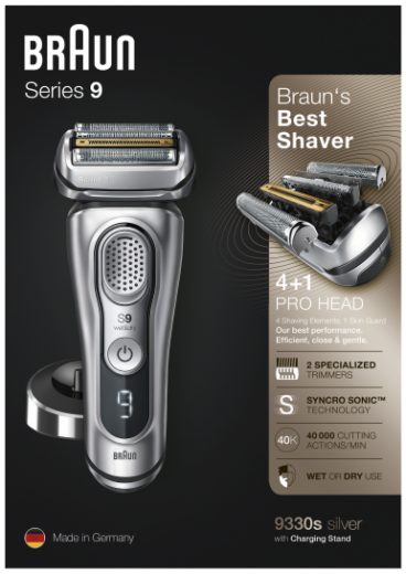 Електробритва Braun Series 9 9330s Silver-21-зображення