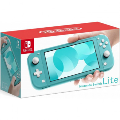 Игровая консоль Nintendo Switch Lite (бирюзовая) (045496452711)-6-изображение