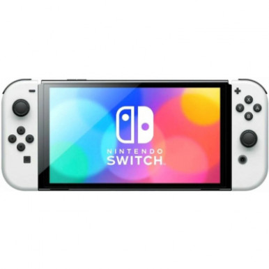 Ігрова консоль Nintendo Switch OLED (біла) (045496453435)-8-зображення