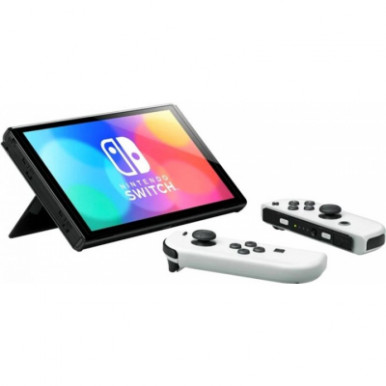 Ігрова консоль Nintendo Switch OLED (біла) (045496453435)-9-зображення