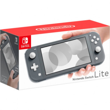 Игровая консоль Nintendo Switch Lite Grey (045496452650)-9-изображение
