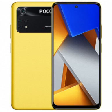 Мобільний телефон Xiaomi Poco M4 Pro 6/128GB Yellow-9-зображення