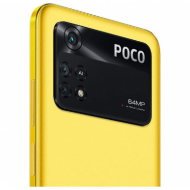 Мобільний телефон Xiaomi Poco M4 Pro 6/128GB Yellow-4-зображення