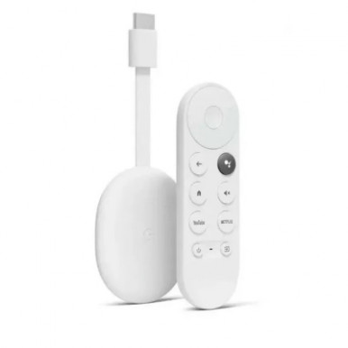 Медіаплеєр Google Chromecast 4K with Google TV (Snow) (GA01919-US)-8-зображення