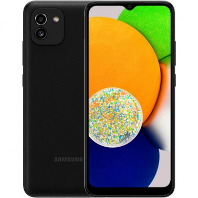 Смартфон Samsung A03 (A035) 3/32GB Dual SIM Black-8-зображення