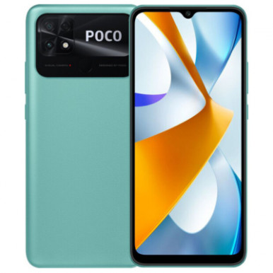 Мобільний телефон Xiaomi Poco C40 3/32GB Coral Green-24-зображення