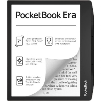Электронная книга Pocketbook 700, Era, Stardust Silver (PB700-U-16-WW)-5-изображение