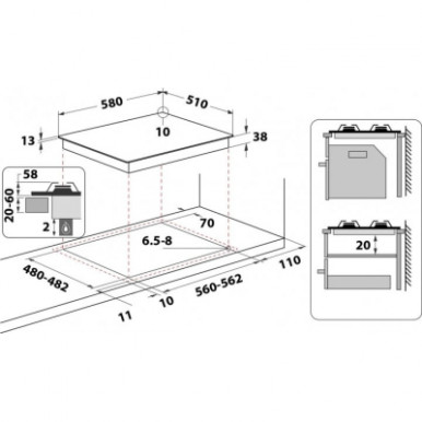 Варочна поверхня Whirlpool TGML661NB-15-зображення