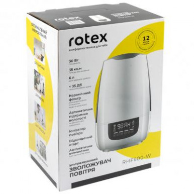 Увлажнитель воздуха Rotex RHF600-W-11-изображение