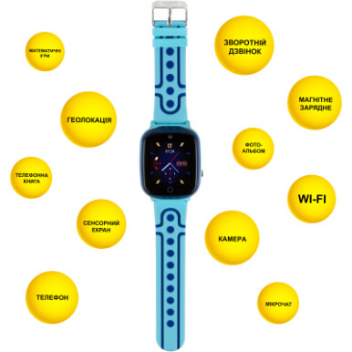 Смарт-часы AURA A2 WIFI Blue (KWAA2WFBL)-6-изображение