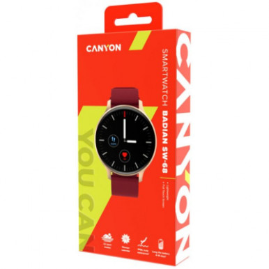Смарт-часы Canyon CNS-SW68RR Badian Red (CNS-SW68RR)-15-изображение