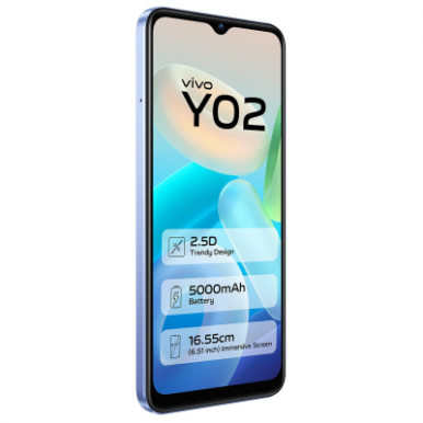 Мобільний телефон Vivo Y02 2/32GB Orchid Blue-20-зображення