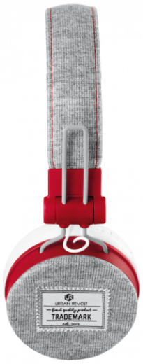 гарнітура TRUST Urban Revolt Fyber headphone модель 20073 сірий/червоний-9-зображення