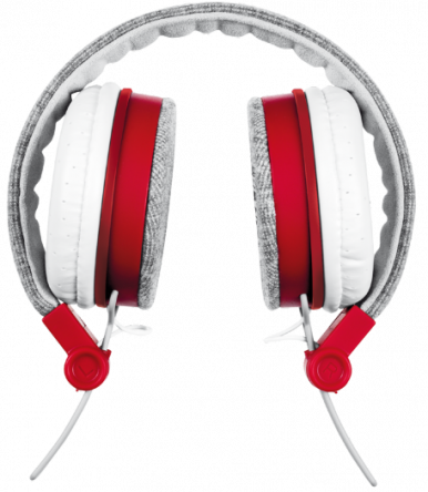гарнітура TRUST Urban Revolt Fyber headphone модель 20073 сірий/червоний-10-зображення