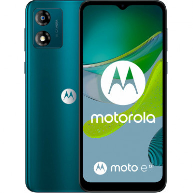 Мобильный телефон Motorola E13 2/64GB Aurora Green (PAXT0035RS)-12-изображение