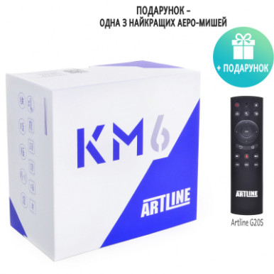 Медіаплеєр Artline TvBox KM6 (KM6)-11-зображення