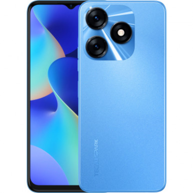 Мобільний телефон Tecno KI5q (Spark 10 8/128Gb) Meta Blue (4895180797743)-7-зображення