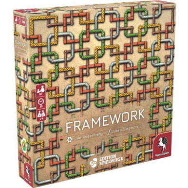 Настольная игра Pegasus Spiele Рамка (Framework) английский (PS025)-2-изображение