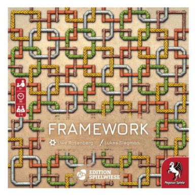 Настольная игра Pegasus Spiele Рамка (Framework) английский (PS025)-3-изображение