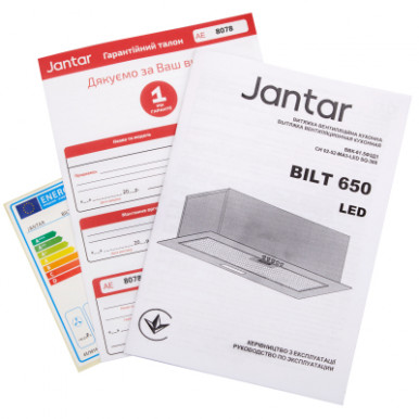 Витяжка кухонна Jantar BILT 650 LED 52 BL-19-зображення