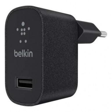 Зарядний пристрій 220v Belkin (F8M731vfBLK)USB Mixit Premium (USB 2.4Amp), Black-4-зображення