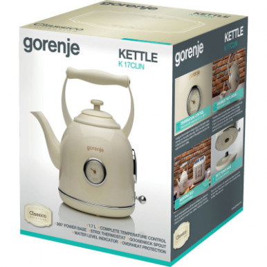 Электрочайник Gorenje K17CLIN-50-изображение