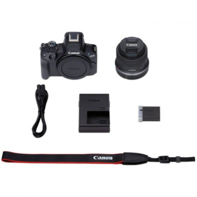 Цифровой фотоаппарат Canon EOS R50 + RF-S 18-45 IS STM Black (5811C033)-21-изображение