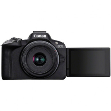 Цифровий фотоапарат Canon EOS R50 + RF-S 18-45 IS STM Black (5811C033)-26-зображення