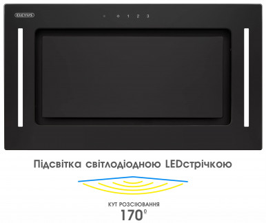 Витяжка ELEYUS GEMINI 800 LED 52 BL-41-зображення