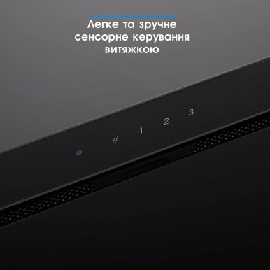 Витяжка ELEYUS GEMINI 800 LED 52 BL-39-зображення