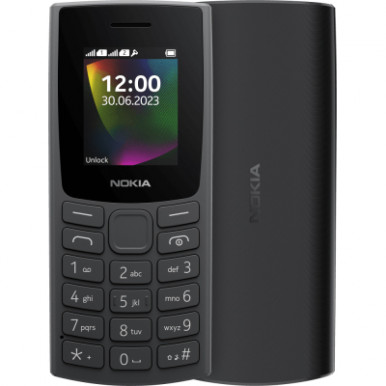 Мобільний телефон Nokia 106 DS 2023 Charcoal (1GF019BPA2C01)-1-зображення