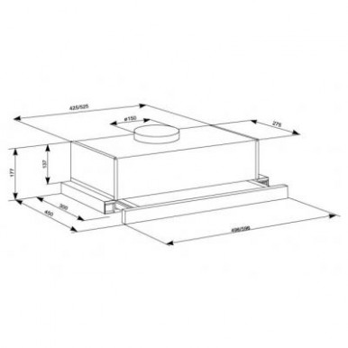 Витяжка ELEYUS BREEZE 1000 50 IS-15-зображення