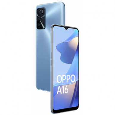 Смартфон OPPO A16 3/32GB (pearl blue)-35-зображення