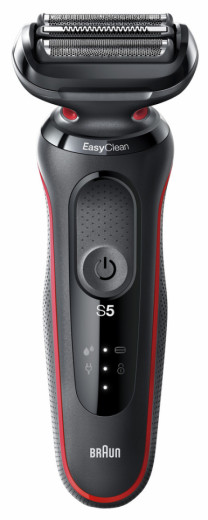 Бритва Braun Series 5 50-R1000s чорна/червона-9-зображення