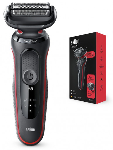 Бритва Braun Series 5 50-R1000s чорна/червона-12-зображення