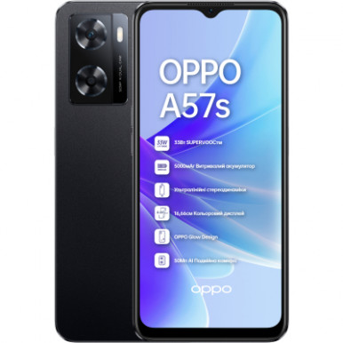 Смартфон OPPO A57s 4/128Gb (starry black)-13-зображення