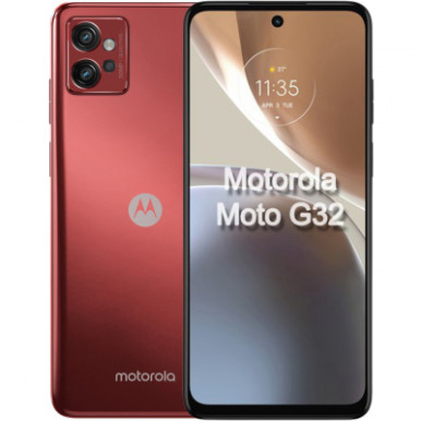 Мобільний телефон Motorola G32 6/128GB Satin Maroon (PAUU0040RS)-10-зображення