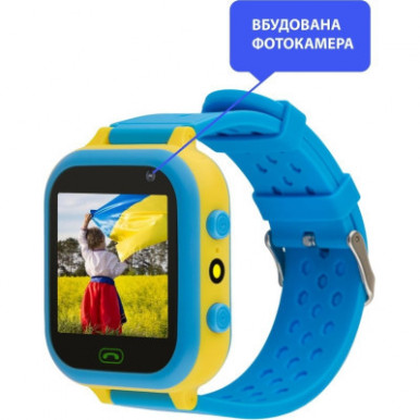 Смарт-годинник Amigo GO009 Blue Yellow (996383)-13-зображення