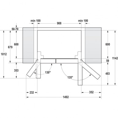 Холодильник Gorenje NRS9EVX1-15-зображення