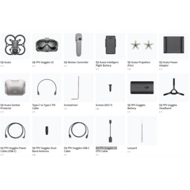 Квадрокоптер DJI Avata Fly Smart Combo (CP.FP.00000064.02)-15-зображення