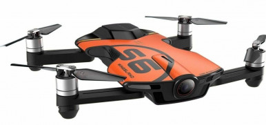 Квадрокоптер Wingsland S6 GPS 4K Pocket Drone Orange-4-зображення