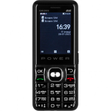 Мобільний телефон 2E E240 2023 Black (688130251068)-16-зображення