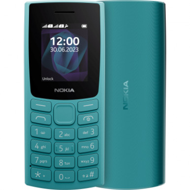 Мобільний телефон Nokia 105 SS 2023 Cyan-3-зображення