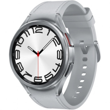 Смарт-годинник Samsung Galaxy Watch 6 Classic 47mm Silver (SM-R960NZSASEK)-5-зображення