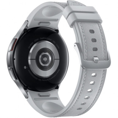 Смарт-годинник Samsung Galaxy Watch 6 Classic 47mm Silver (SM-R960NZSASEK)-9-зображення