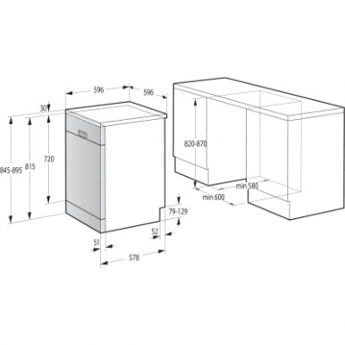 Посудомоечная машина Gorenje GS62040W (GS 62040 W)-11-изображение